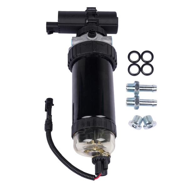 滤清器总成 12V Fuel Filter Pump Assy Replacement for John Deere 210LJ 310J 310TJ 410J RE569926 RE559944 RE530385-5