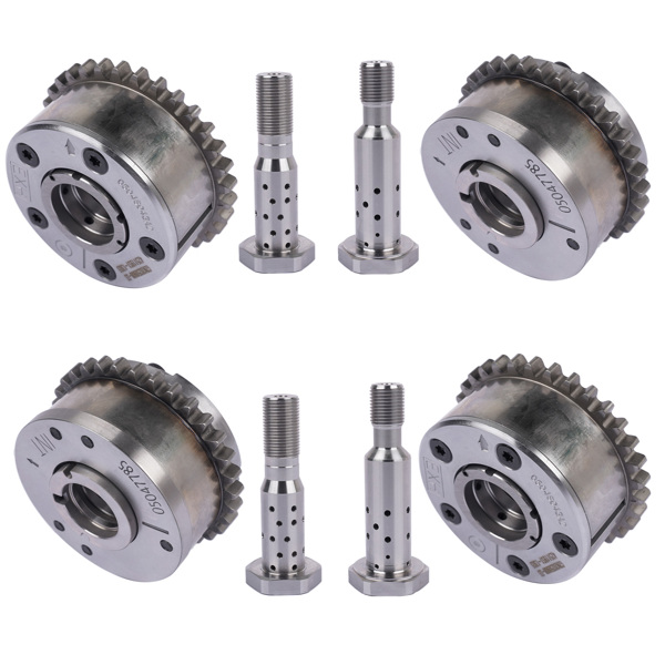 凸轮轴调节器套装 Camshaft Phaser VVT Valves Replacement for Jeep Wrangler Gladiator Chrysler Pacifica Ram 3.6-3