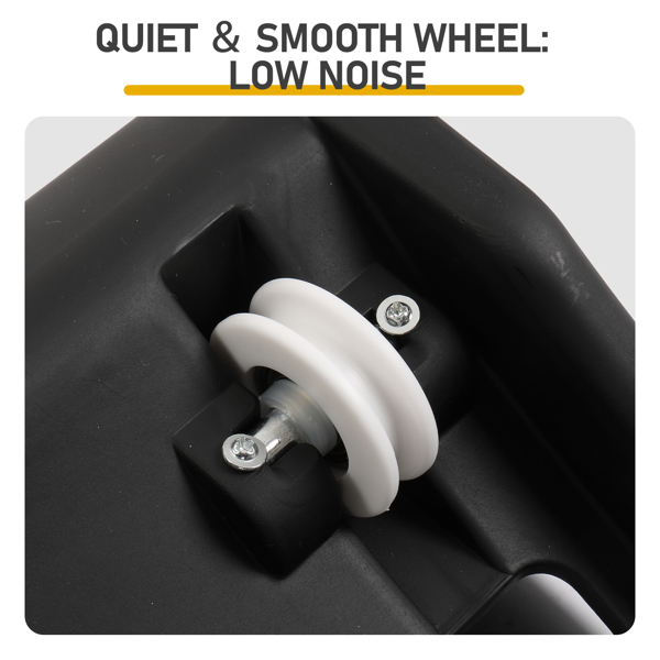 80*34*86CM 黑色 PP 轨道连接片组装 圆形配绿色地毯+1根逗猫棒 15kg 猫跑步机-12