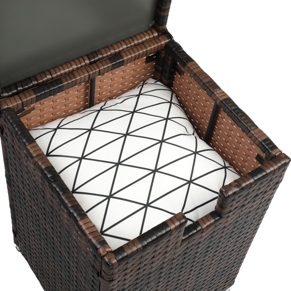 【替换95812680】燃气瓶收纳 棕色渐变 编藤边桌-26