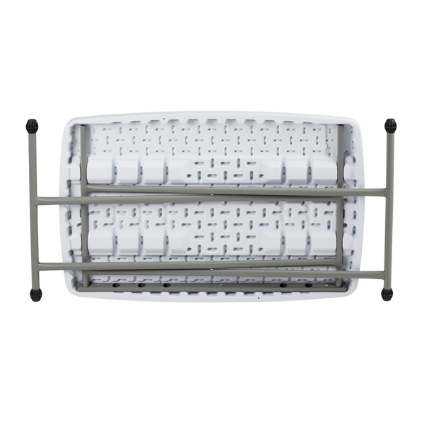 【替换59374361】30*20in 白色 可升降 庭院塑料折叠桌-7