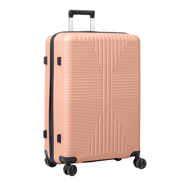 非TSA海关锁单个28寸 PP拉杆箱 28in PP 粉色-9
