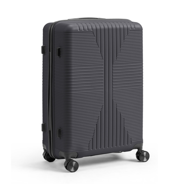 非TSA海关锁单个28寸 PP拉杆箱 28in PP 深灰色-11