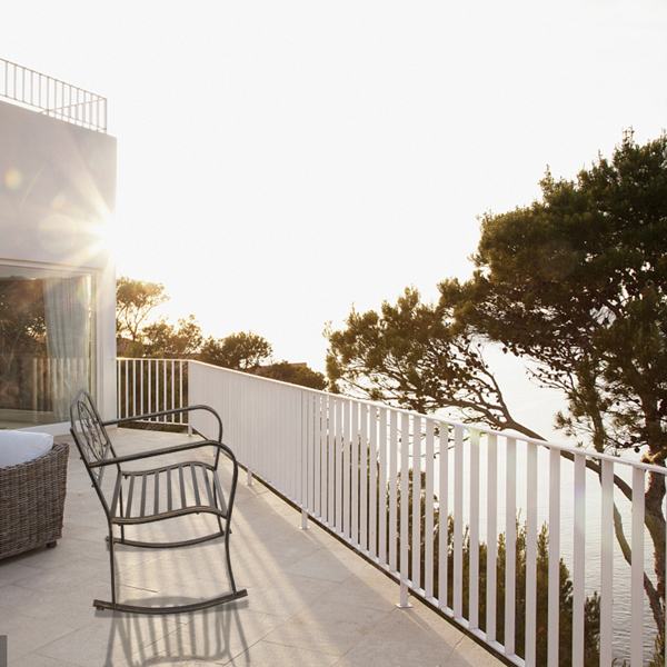 【替换66934556】22.5in 靠背箭头造型 黑色刷金 铁摇椅-22