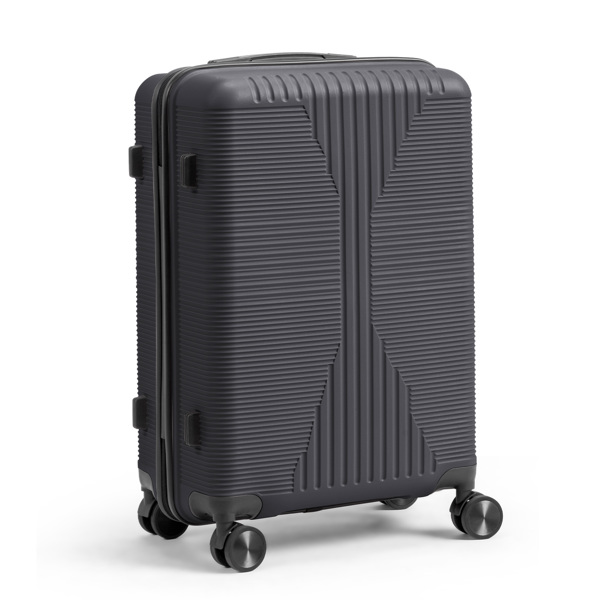非TSA海关锁单个24寸 PP拉杆箱 24in PP 深灰色-11