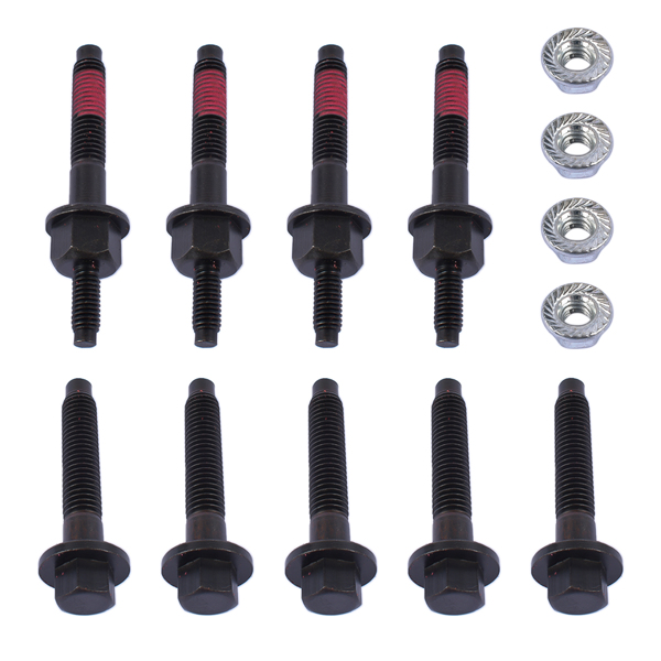 排气歧管螺栓 Exhaust Manifold Bolts Hardware Kit Replacement for Dodge Challenger Ram Jeep Grand Cherokee 6505316AA 6510141AA-7