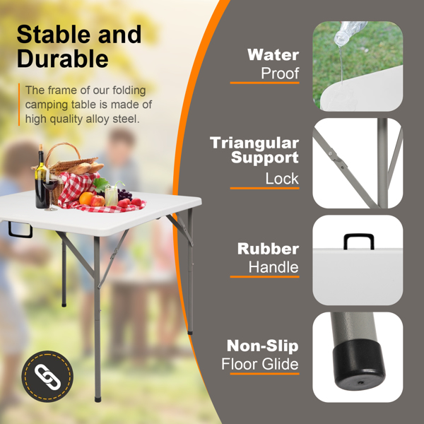 【替换19594030】34"吹塑可折叠方桌-15