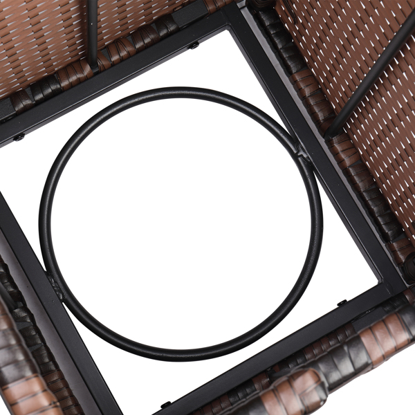 【替换95812680】燃气瓶收纳 棕色渐变 编藤边桌-29