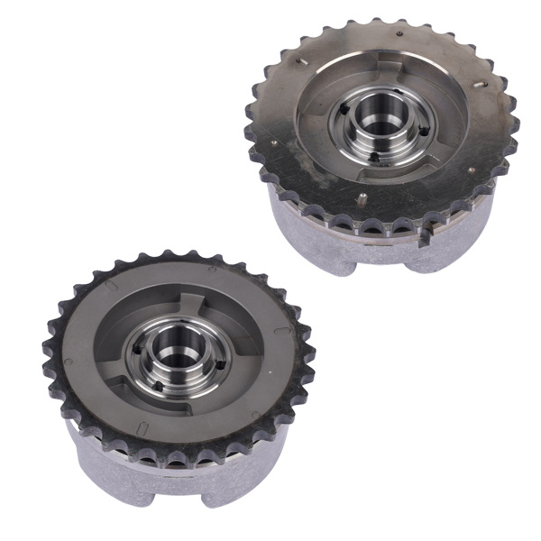亚马逊禁售 凸轮轴调节器 2Pcs Intake & Exhaust Camshaft Adjusters Replacement for Audi A4 A6 Q5 R8 3.2 FSI VW Touareg 06E109083M-7