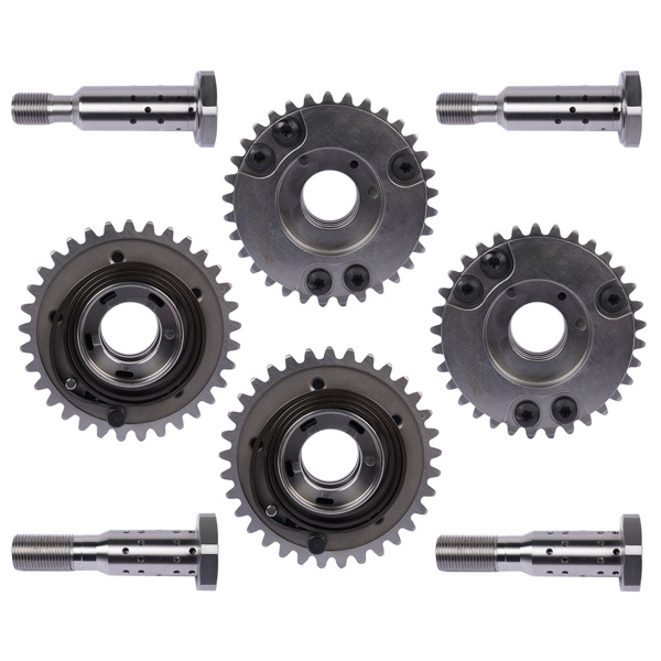 凸轮轴调节器套装 Camshaft Phaser VVT Valves Replacement for Jeep Wrangler Gladiator Chrysler Pacifica Ram 3.6-4