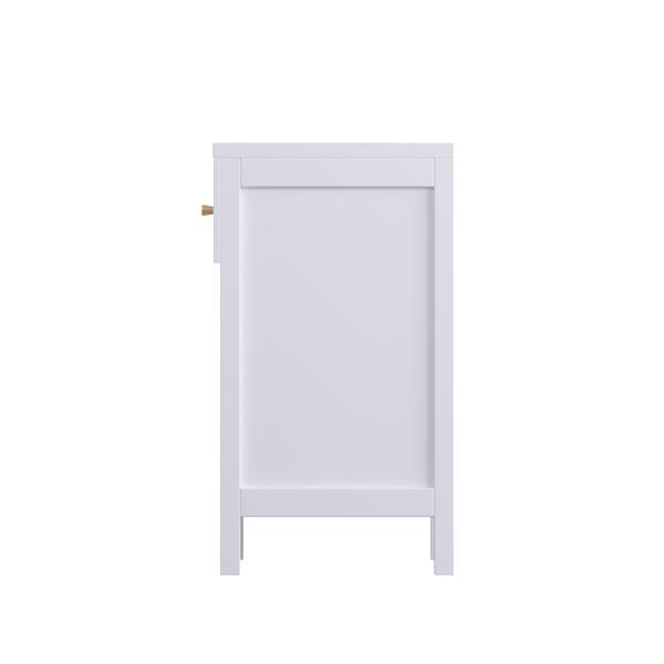 现代床头柜带抽屉和开放式搁板，波浪边床头柜适合卧室，可爱极简边桌适合儿童房或女生房，浅紫色--不支持self pick up且不支持指定仓发货-10