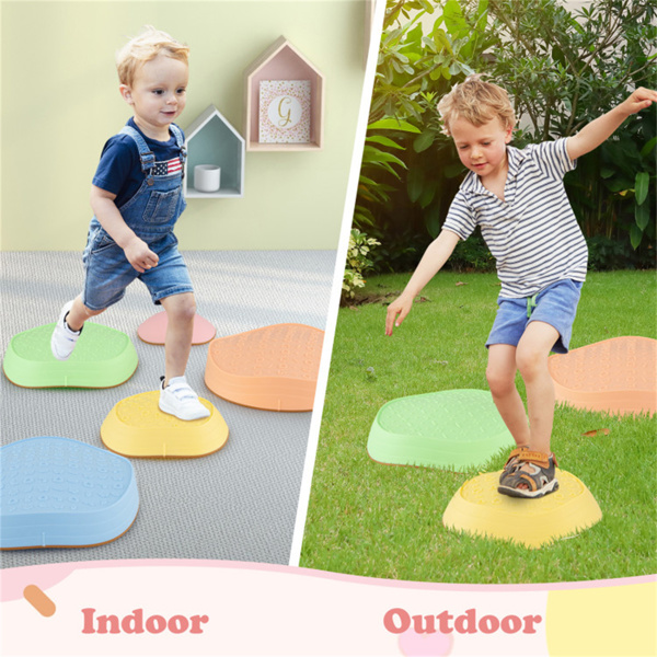 儿童防滑踏板，5号平衡石，带室内外储物袋-10