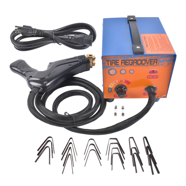 轮胎开槽工具 1000W Tire Grooving Machine with 20 Blades Replacement for Off-Road Truck Tire Rubber Groover-3