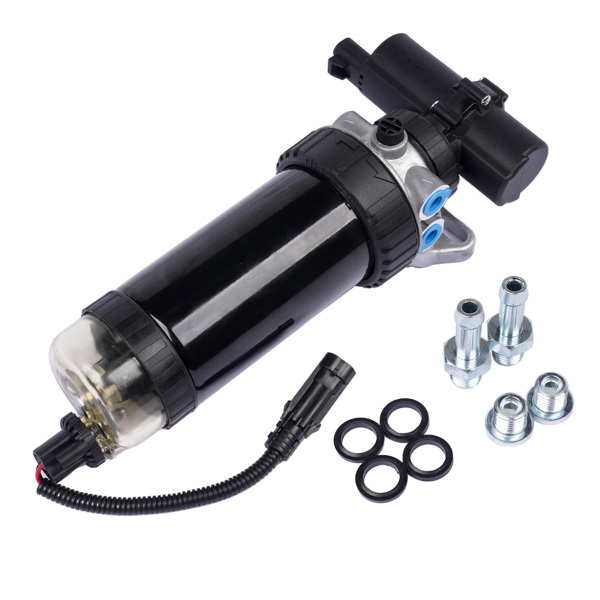 滤清器总成 12V Fuel Filter Pump Assy Replacement for John Deere 210LJ 310J 310TJ 410J RE569926 RE559944 RE530385-3