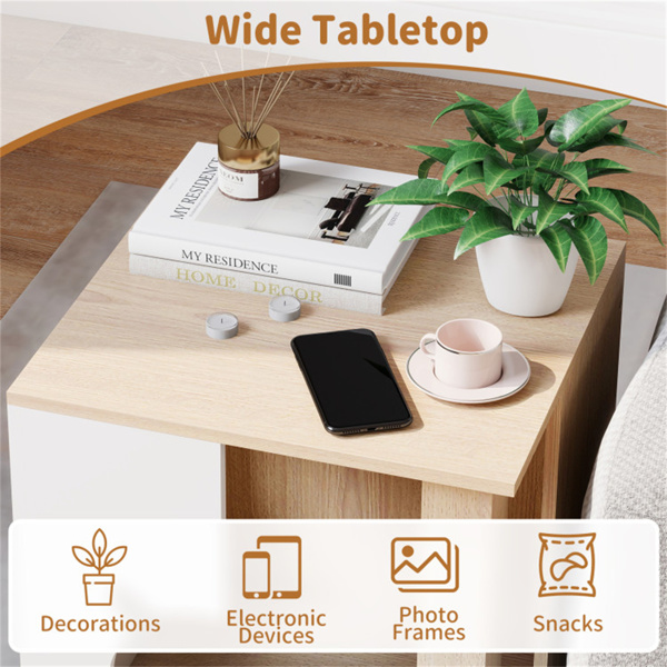 多功能木制猫屋床头柜，坚固的金属底座防滑宠物家具-8