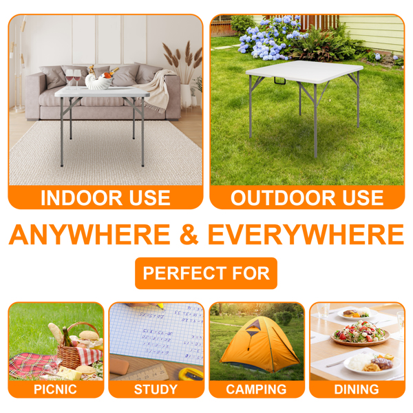 【替换19594030】34"吹塑可折叠方桌-16