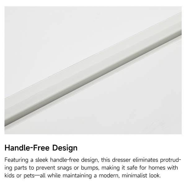 白色  P2刨花板  120*40*80cm  三层七抽 抽屉柜 现代 1pcs-12