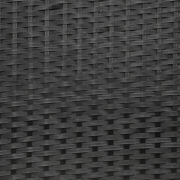 【替换47369505】2pcs单人沙发和1pc双人沙发和1pc茶几 扶手满编 黑色四线藤 座垫真空包装 编藤四件套-16