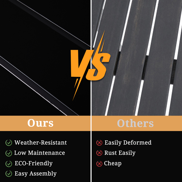 【替换92798956】黑色 带轮  铁 40 inch 庭院吧桌-10