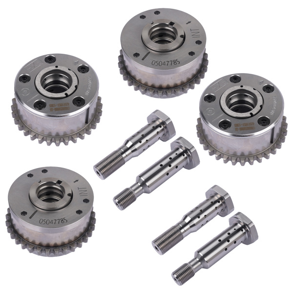 凸轮轴调节器套装 Camshaft Phaser VVT Valves Replacement for Jeep Wrangler Gladiator Chrysler Pacifica Ram 3.6-2