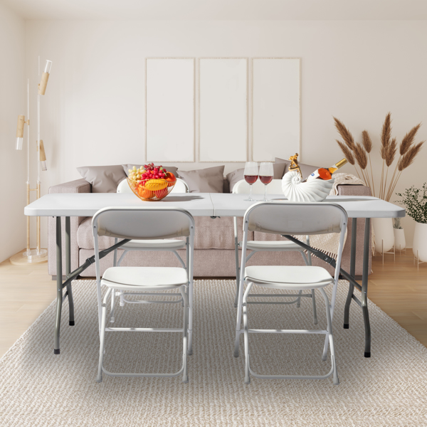 【替换82618525】6FT户外庭院可折叠长桌-29