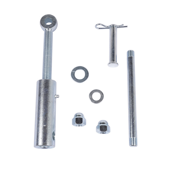 尾门锁总成 Tailgate Latch Assembly w/Hardware Kit Replacement for TGL34SBR TGL3410HDW Dump Body/Trailer Steel Latch Truck Accessories-5