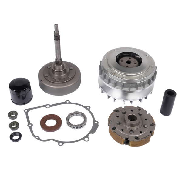 湿式离合器套件 Wet Clutch Shoe Kit Drum Housing Primary Sheave Replacement for Hisun Bennche Excalibur UTV 91103-F39-0000-1