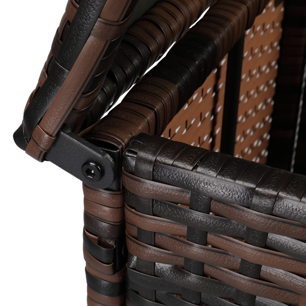 【替换95812680】燃气瓶收纳 棕色渐变 编藤边桌-25