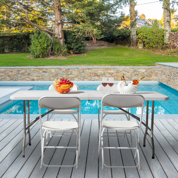 【替换82618525】6FT户外庭院可折叠长桌-31