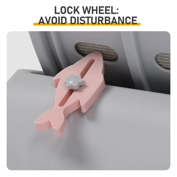 80*34*86CM 灰色 PP 轨道连接片组装 圆形配灰色地毯+1根逗猫棒 15kg 猫跑步机-11