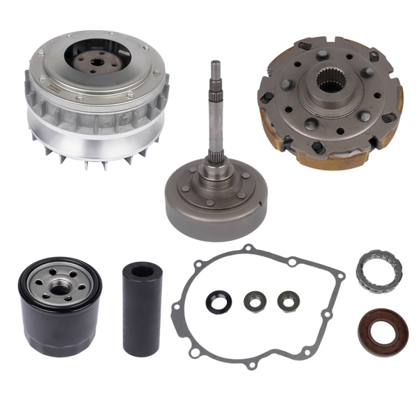 湿式离合器套件 Wet Clutch Shoe Kit Drum Housing Primary Sheave Replacement for Hisun Bennche Excalibur UTV 91103-F39-0000-4