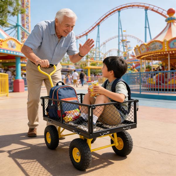 手推车和园艺推车使运输柴火更加方便。--不支持self-pick up且不支持指定仓库发货-19