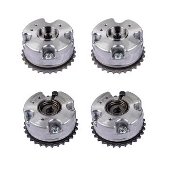 凸轮轴调节器 2x Intake & 2x Exhaust Camshaft Adjuster Replacement for Audi A6 A8 Q7 R8 VW Touareg 4.2 FSI 06E109084K 06E109083L