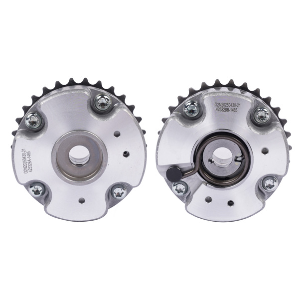 亚马逊禁售 凸轮轴调节器 2Pcs Intake & Exhaust Camshaft Adjusters Replacement for Audi A4 A6 Q5 R8 3.2 FSI VW Touareg 06E109083M-4