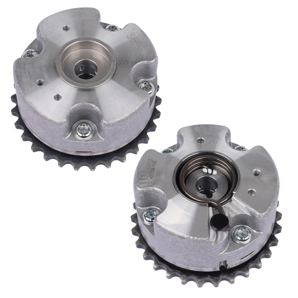 亚马逊禁售 凸轮轴调节器 2Pcs Intake & Exhaust Camshaft Adjusters Replacement for Audi A4 A6 Q5 R8 3.2 FSI VW Touareg 06E109083M-2