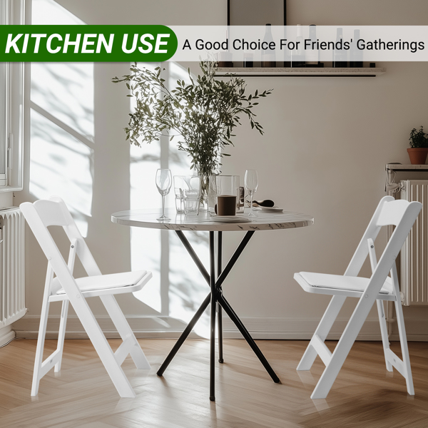 【替换15868578】4pcs 全塑带垫子 白色 庭院全塑折叠椅-20