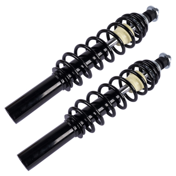 减震器 Pair Front Coil-Over Shock Absorbers with Bushings Washers Replacement for John Deere Gator UTV 2007-2010 XUV620I, XUV850D,2004-2020 HPX 615E 815E AM137957 AM135372-3