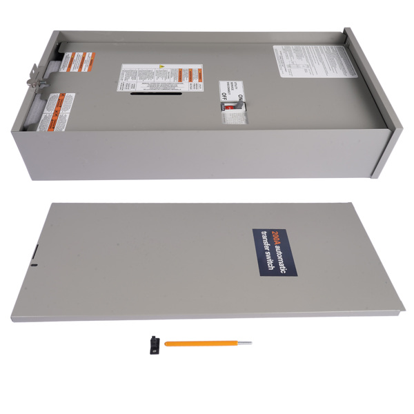 自动转换开关 200 Amp 120/240V Single Phase Generator Automatic Transfer Switch Replacement for Generac RXSW200A3 for Indoor/Outdoor Use,NEMA 3R Aluminum Enclosure, Power Management Compatible-5