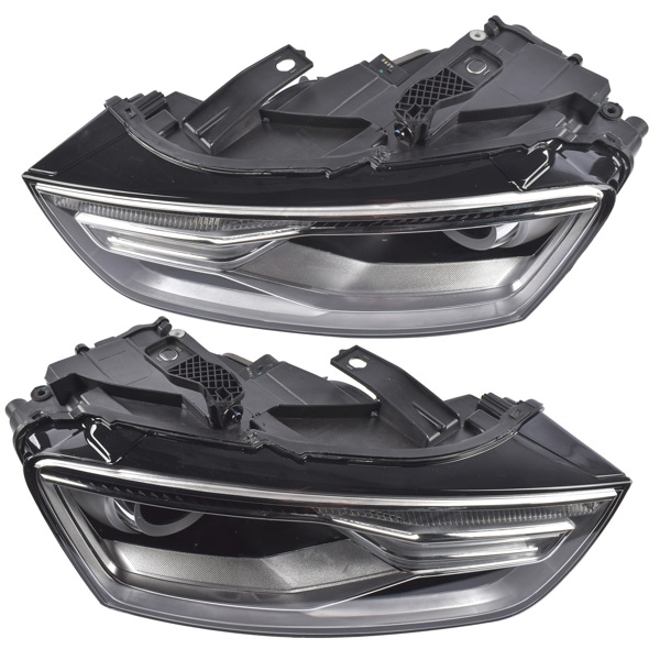 大灯 2X Headlight Driver + Passenger Side Replacement for Audi Q3/Q3 Quattro 2016-2018 Models 8U0941043E 8U0941044E-6
