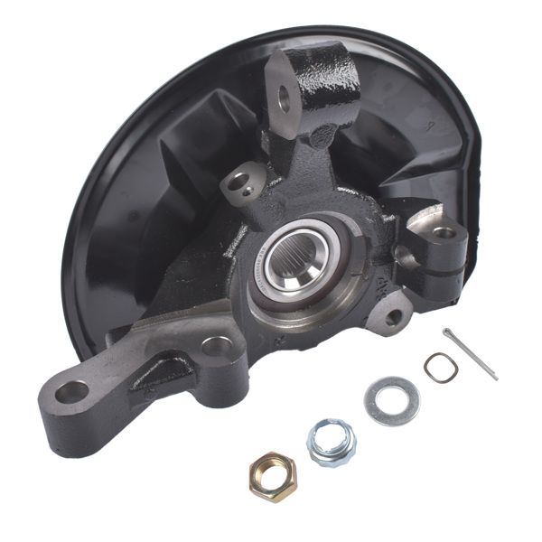 转向节总成 Steering Knuckle & Hub Bearing Front Right Replacement for Mitsubishi Outlander Sport 07-18-4