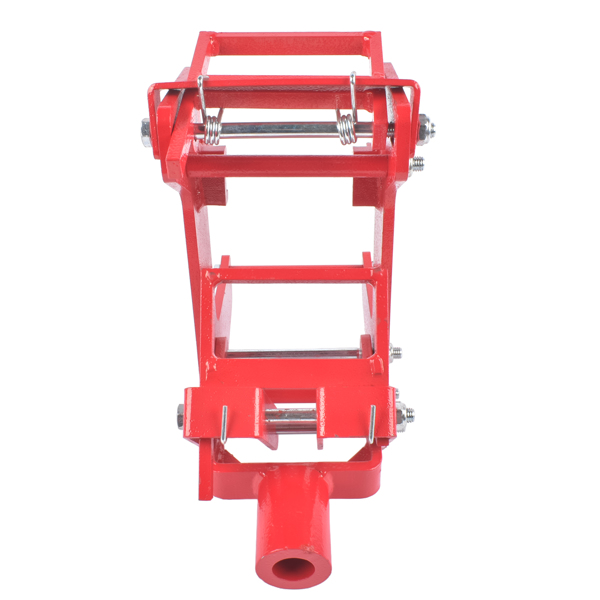 木墙千斤顶 Red Cast Iron Wall Jack, 1000 lbs Capacity, Portable Wall Jacks Replacement for Framing Lifting Wall Beams Use with 1.5'' x 3.5'' Fir Poles Or 1'' Od Steel Pipe-2