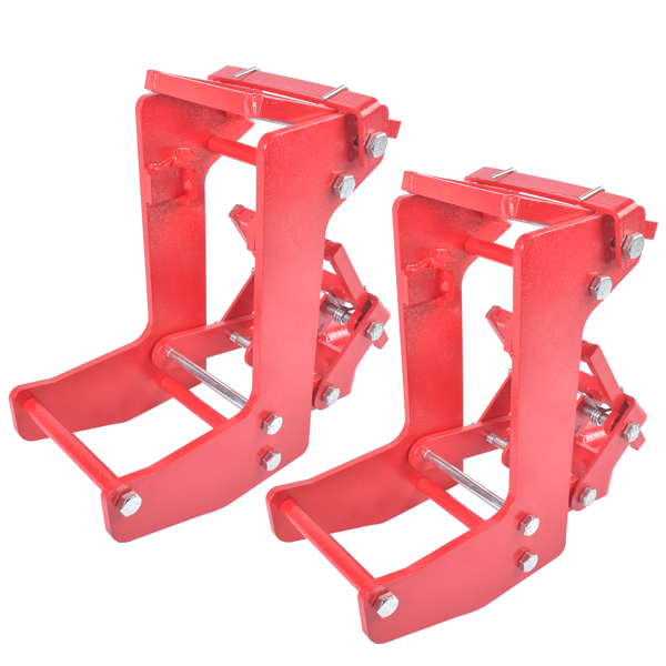 木墙千斤顶 2Pack Cast Iron Wall Jack, 1000 lbs Capacity, Portable Wall Jacks Replacement for Framing Lifting Wall Beams Use with 1.5'' x 3.5'' Fir Poles Or 1'' Od Steel Pipe,Red-7