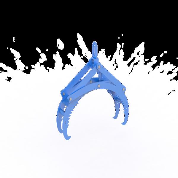 20英寸拖拉机用自动原木夹，重型四爪式伐木夹，带自动锁定和360°旋转挂钩，承重2000磅，适用于ATV、滑移装载机和叉车。--不支持self-pick up且不支持指定仓库发货-8