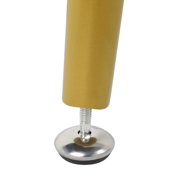 白色 刨花板 铁脚 四抽 三层架 梳妆桌套装 三色调光 N001-27