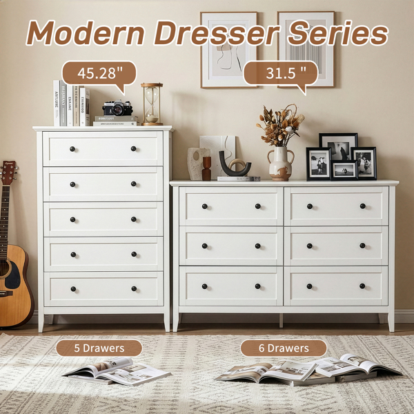 白色浮雕（SG014FD ） P2 刨花板+密度板 三胺 120*40*80cm 拼框 双排双把手六抽 抽屉柜-11