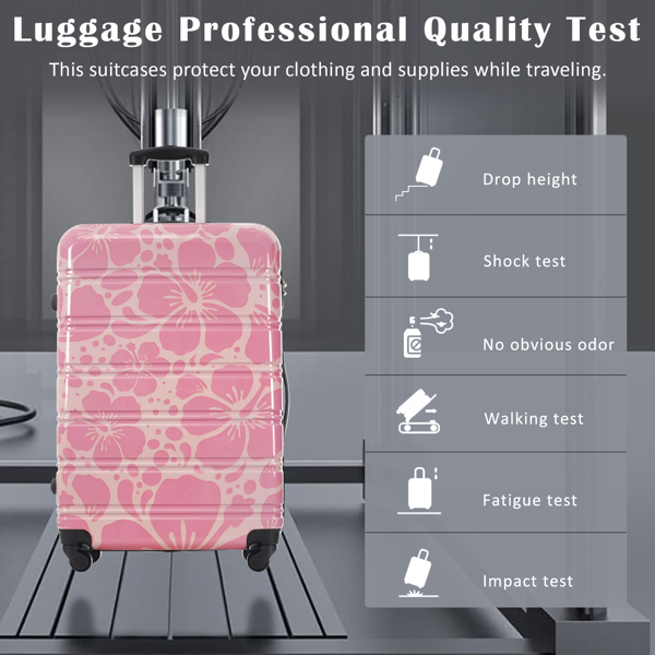 硬壳行李箱套装 3 件套 带 TSA 海关锁的万向轮行李箱 轻便 - 20 英寸 + 24 英寸 + 28 英寸行李箱--不支持self-pick up且不支持指定仓库发货-13