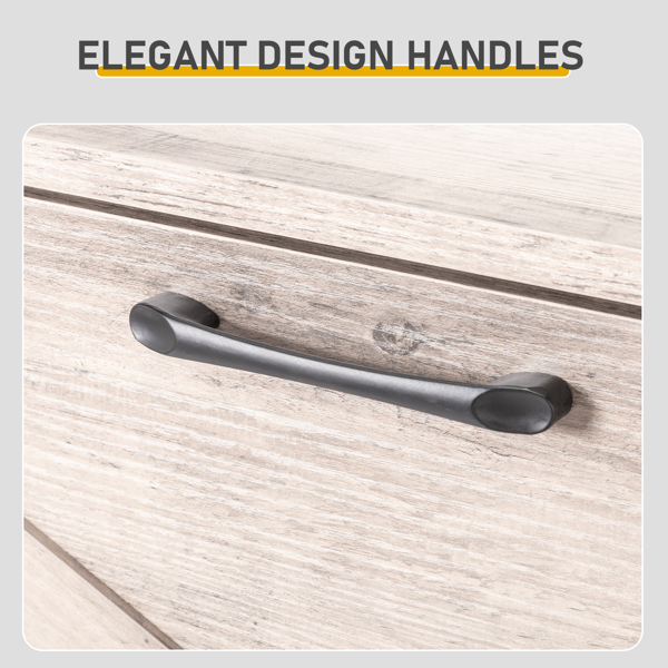 谷仓门3翻斗柜顶部有挡板 鞋柜 刨花板 80*24*145cm 水洗灰-9