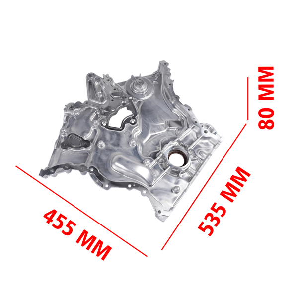 时规盖 Timing Chain Cover Replacement for Jeep Wrangler 3.6L V6 3604CC 2012-2018 68079231AA 68079232AB 68079231AC-11