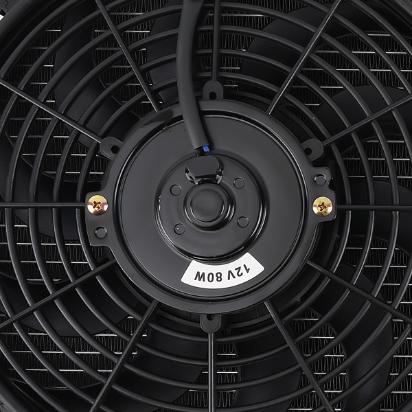 适用于雪佛兰S10/Blazer/GMC Jimmy 4.3L 1996-2005的带风扇的三排冷却散热器-3