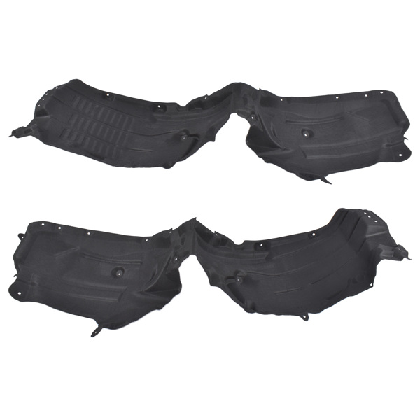 挡泥板内衬 Set of 2 Fender Liner Front Left & Right Replacement for Toyota Highlander 2020-2023 2.5L TO1248240 TO1249240-4